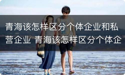 青海该怎样区分个体企业和私营企业 青海该怎样区分个体企业和私营企业的区别
