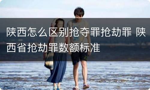 陕西怎么区别抢夺罪抢劫罪 陕西省抢劫罪数额标准
