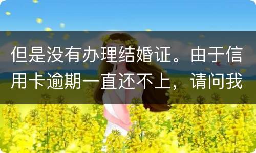 但是没有办理结婚证。由于信用卡逾期一直还不上，请问我妈有罪吗？有义务给他还钱吗。