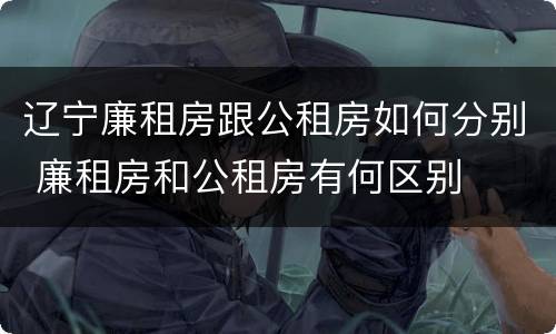 辽宁廉租房跟公租房如何分别 廉租房和公租房有何区别