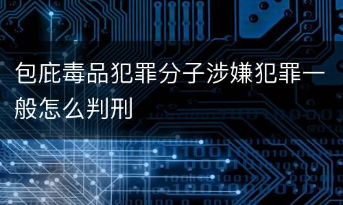 包庇毒品犯罪分子涉嫌犯罪一般怎么判刑