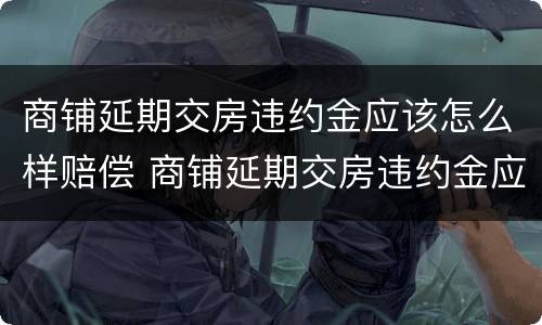商铺延期交房违约金应该怎么样赔偿 商铺延期交房违约金应该怎么样赔偿呢