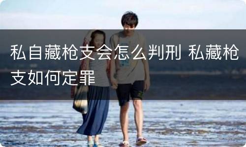 私自藏枪支会怎么判刑 私藏枪支如何定罪