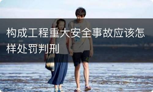 构成工程重大安全事故应该怎样处罚判刑