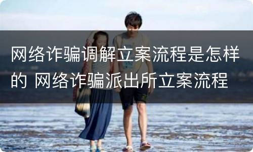 网络诈骗调解立案流程是怎样的 网络诈骗派出所立案流程