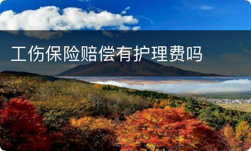 工伤保险赔偿有护理费吗
