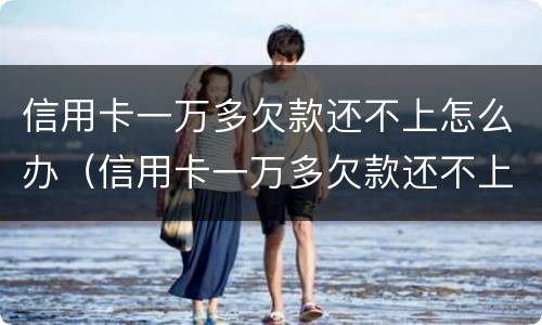 信用卡一万多欠款还不上怎么办（信用卡一万多欠款还不上怎么办呀）