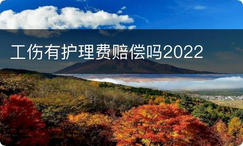 工伤有护理费赔偿吗2022