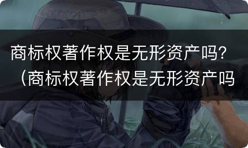 商标权著作权是无形资产吗？（商标权著作权是无形资产吗为什么）