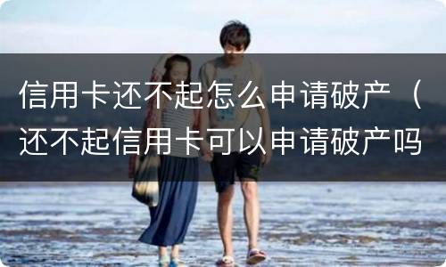 信用卡还不起怎么申请破产（还不起信用卡可以申请破产吗）