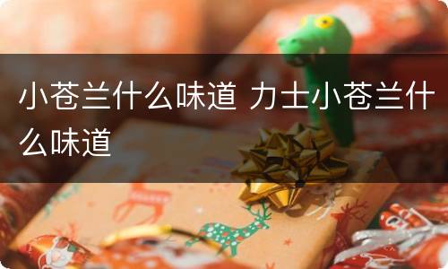 小苍兰什么味道 力士小苍兰什么味道