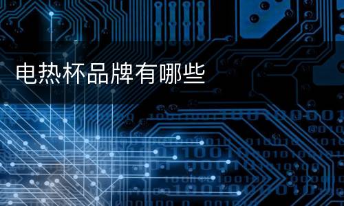 电热杯品牌有哪些