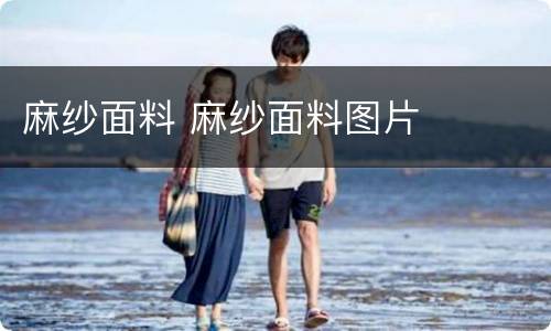 麻纱面料 麻纱面料图片