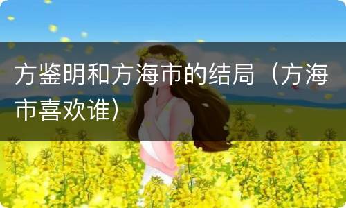 方鉴明和方海市的结局（方海市喜欢谁）
