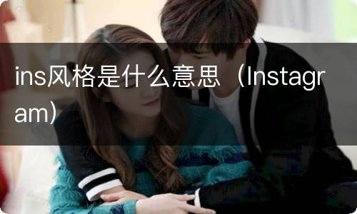 ins风格是什么意思（Instagram）