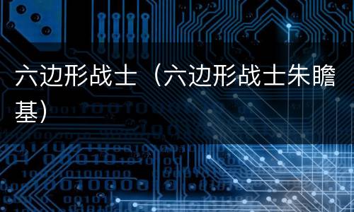 六边形战士（六边形战士朱瞻基）