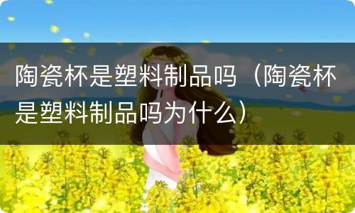 陶瓷杯是塑料制品吗（陶瓷杯是塑料制品吗为什么）