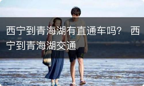 西宁到青海湖有直通车吗？ 西宁到青海湖交通