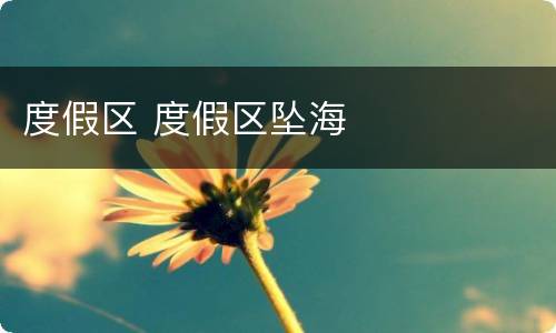 度假区 度假区坠海