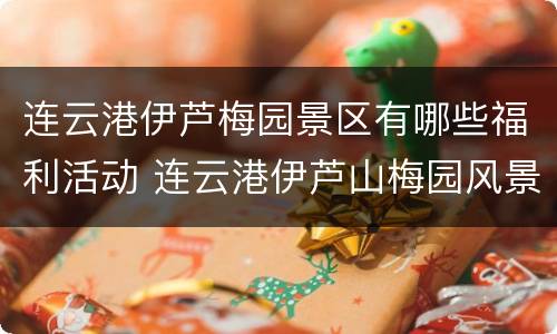 连云港伊芦梅园景区有哪些福利活动 连云港伊芦山梅园风景区