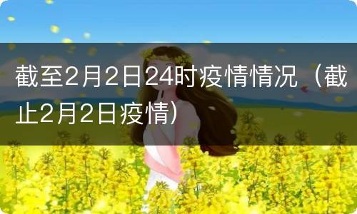 截至2月2日24时疫情情况（截止2月2日疫情）