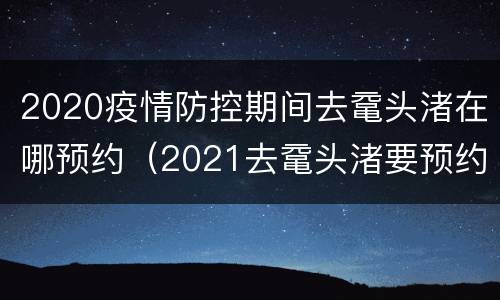 2020疫情防控期间去鼋头渚在哪预约（2021去鼋头渚要预约吗）