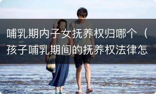 哺乳期内子女抚养权归哪个（孩子哺乳期间的抚养权法律怎么规定的）