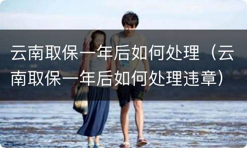 云南取保一年后如何处理（云南取保一年后如何处理违章）