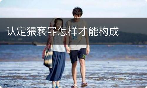 认定猥亵罪怎样才能构成