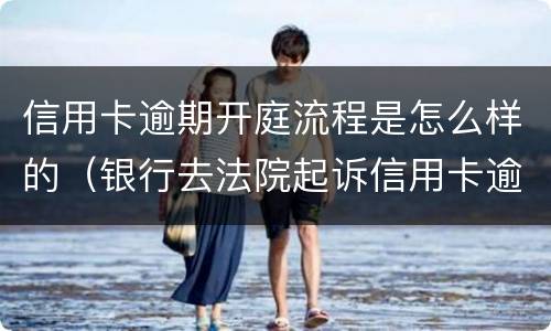 信用卡逾期开庭流程是怎么样的（银行去法院起诉信用卡逾期怎么办）