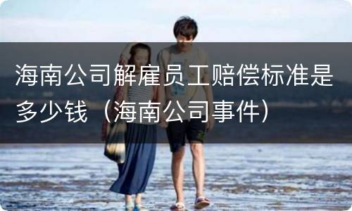海南公司解雇员工赔偿标准是多少钱（海南公司事件）