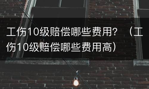 工伤10级赔偿哪些费用？（工伤10级赔偿哪些费用高）