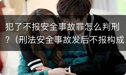 犯了不报安全事故罪怎么判刑?（刑法安全事故发后不报构成什么罪）