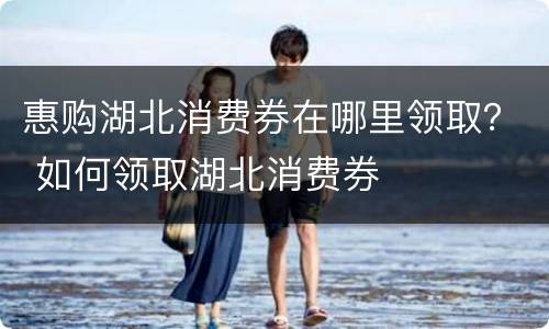 惠购湖北消费券在哪里领取？ 如何领取湖北消费券